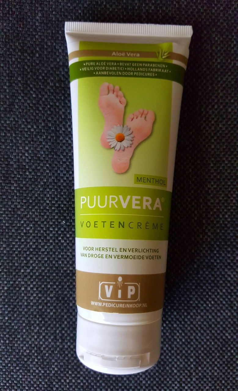 Puur Vera Voetencreme Menthol ml - Wellness-Natural-Products