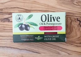 Zeep Olijfolie-granaatappel 90gr.