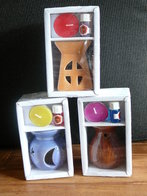 Oliebrander, aromabrander set