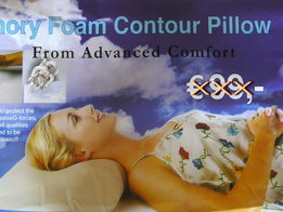 Orthopedisch (nek)Kussen, memory traagschuim foamkussen Nasa