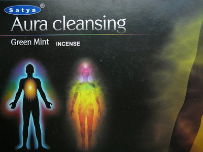 Aura cleansing, Aura reiniging wierook Satya