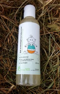 paardemelk biologische bad- en douche gel voor baby en kind