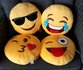 Emoji Emotion-Smiley kussen_